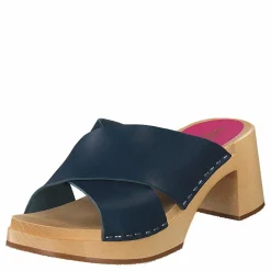 Swedish Hasbeens Anette High Dark Blue