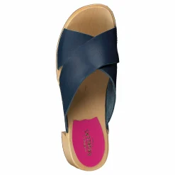 Swedish Hasbeens Anette High Dark Blue