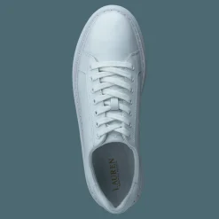 Lauren Ralph Lauren Angeline IV Action Leather Sneaker RL White / RL White