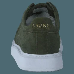 Lauren Ralph Lauren Angeline IV Suede Sneaker Classic Olive