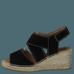 Kanna Ania Natural Suede Negro