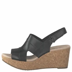 Clarks Annadel Ivory Black Leather