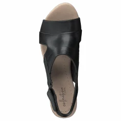 Clarks Annadel Ivory Black Leather