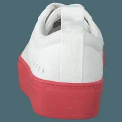 Svea Arlo Three Antique White, Red Outsole