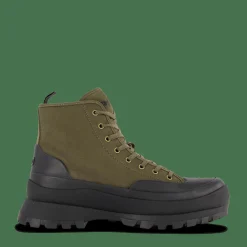 Polo Ralph Lauren Armin Waxed Twill Sneaker Boot Canopy Olv