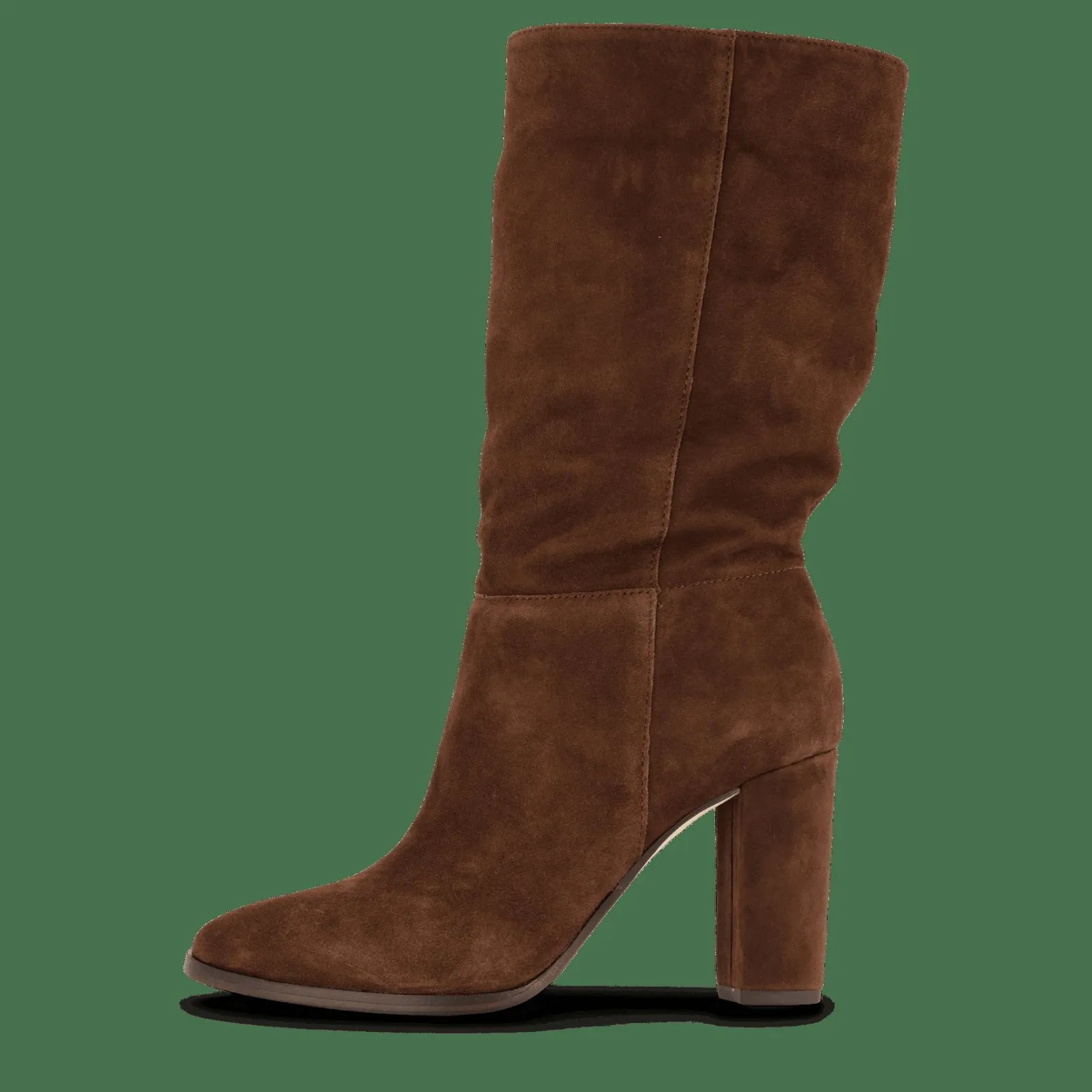 Lauren Ralph Lauren Artizan II Suede Boot Chestnut Brown