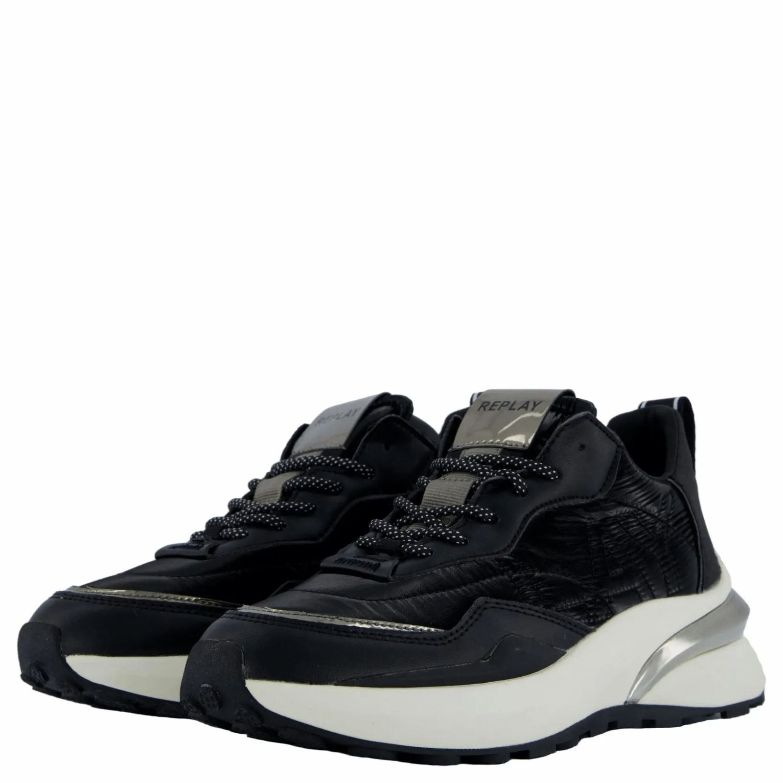 Replay Athena Quilt Black