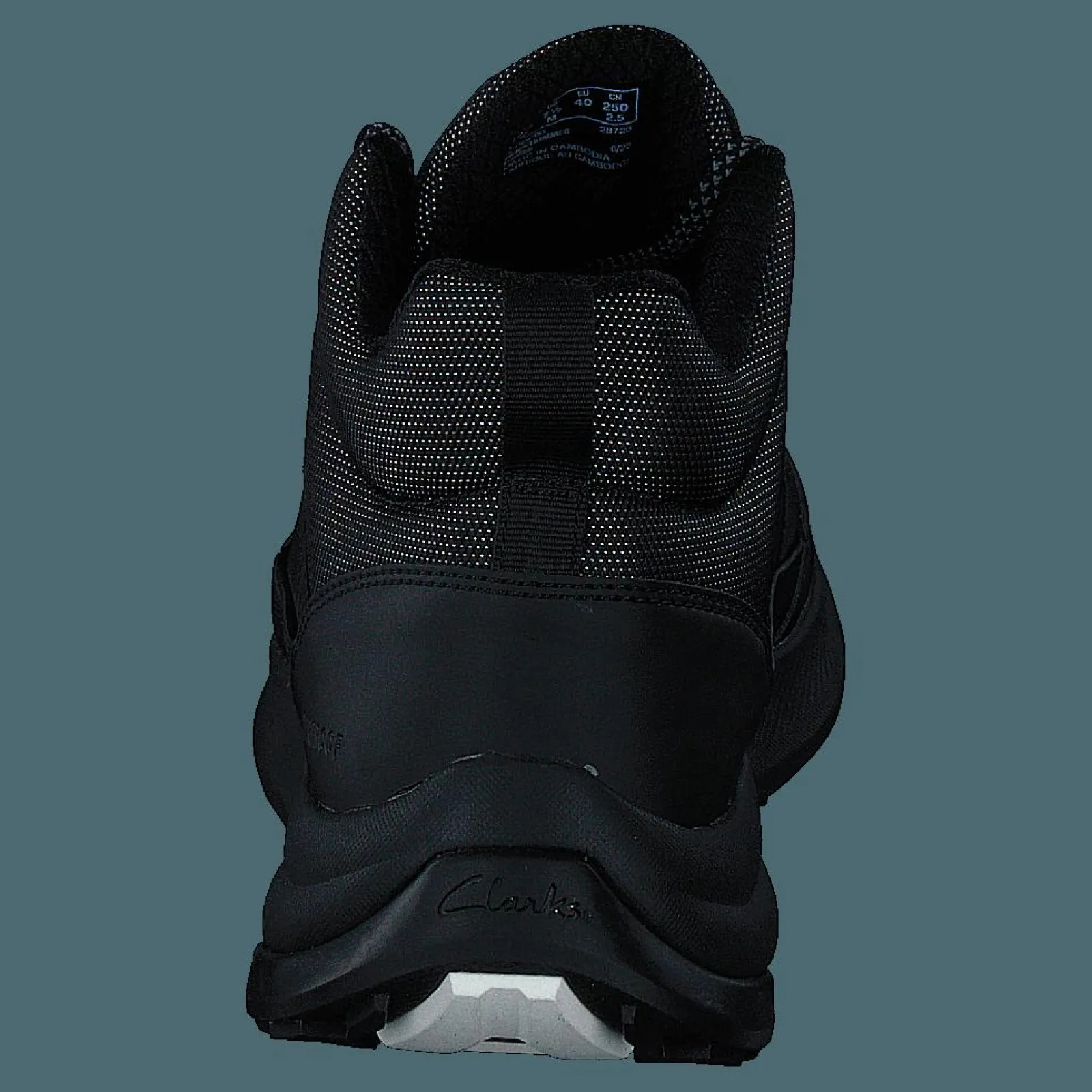 Clarks Atl Trailup Wp Black Nubuck