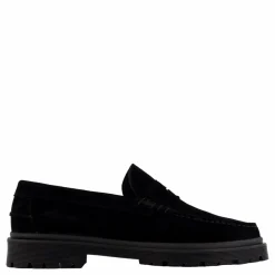 Playboy Footwear Austin Black Suede