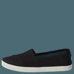 Toms Avlon Slip-On Black Coated Canvas