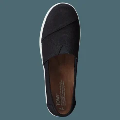 Toms Avlon Slip-On Black Coated Canvas