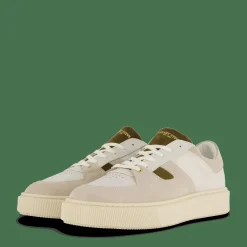 Sneaky Steve Away U Leather Shoe Creme Combo