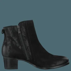 Caprice Balina Black Nubuc Comb