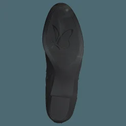 Caprice Balina Black Nubuc Comb