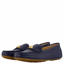 Lauren Ralph Lauren Barnsbury Nappa Leather Driver Refined Navy