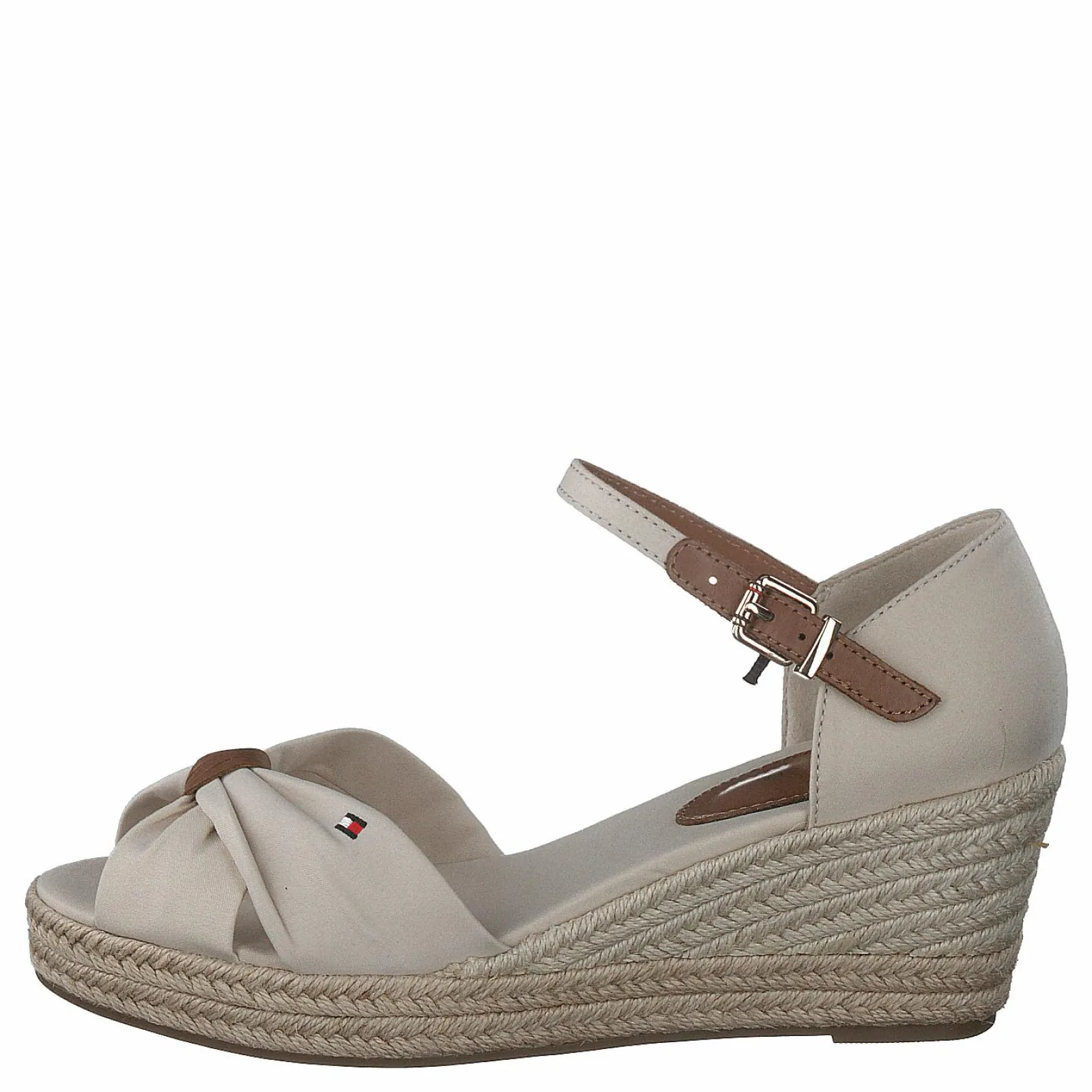 Tommy Hilfiger Basic Open Toe Mid Wedge Classic Beige