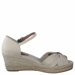 Tommy Hilfiger Basic Open Toe Mid Wedge Classic Beige
