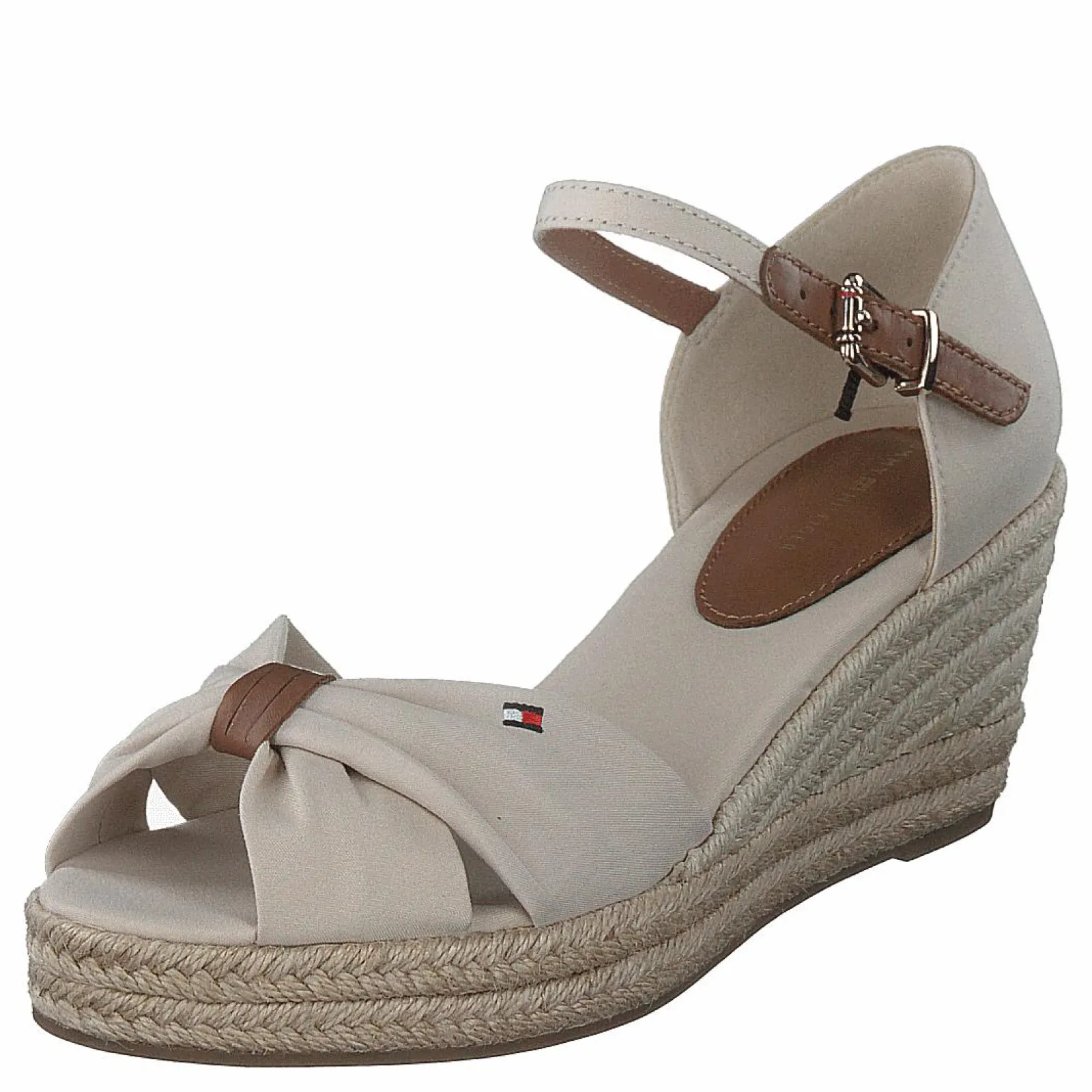 Tommy Hilfiger Basic Open Toe Mid Wedge Classic Beige