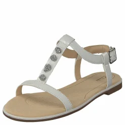 Clarks Bay Blossom White Patent