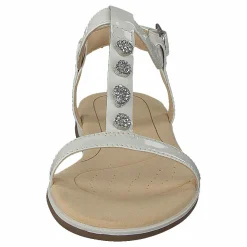 Clarks Bay Blossom White Patent