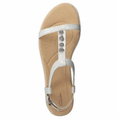 Clarks Bay Blossom White Patent