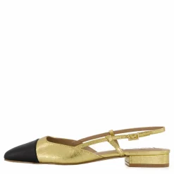 Steve Madden Belinda Ballerina Gold/black