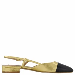 Steve Madden Belinda Ballerina Gold/black