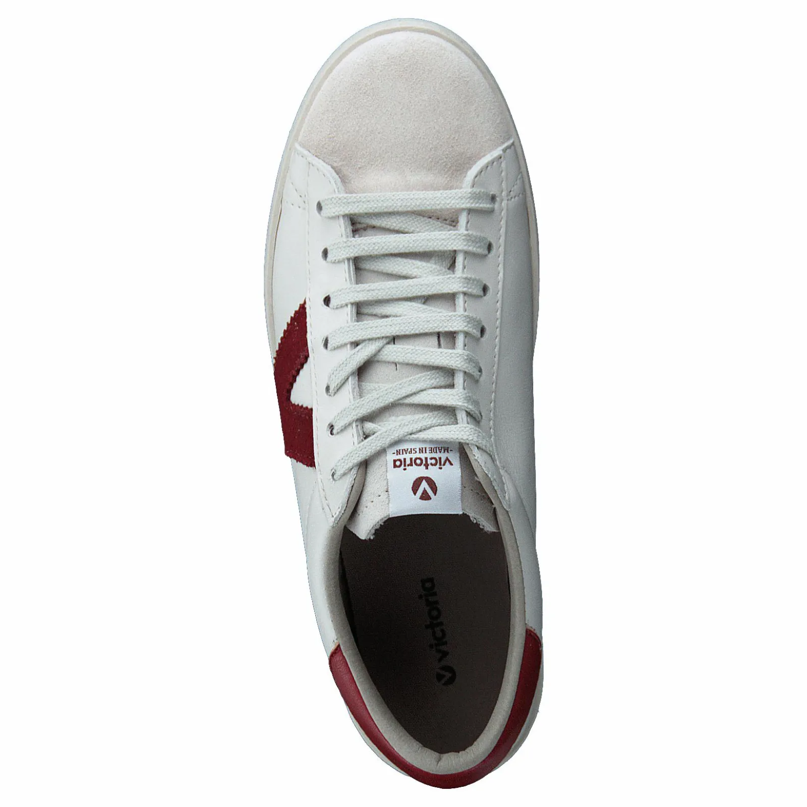 Victoria Berlin Piel Contraste Burdeos