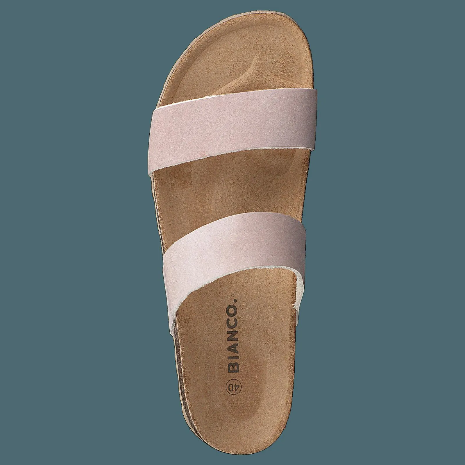 Bianco Biabetricia Twin Strap Sandal Light Pink 2