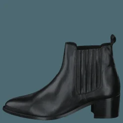 Bianco Biacarol Chelsea Boot Black