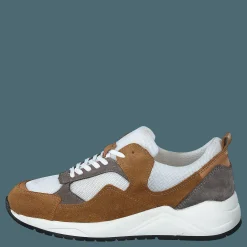 Bianco Biadakota Suede Sneaker 221 Medium Brown