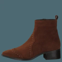 Bianco Biadora Western Ankle Boot Cognac 1