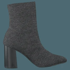 Bianco Biaellie Knit Boot Black 5