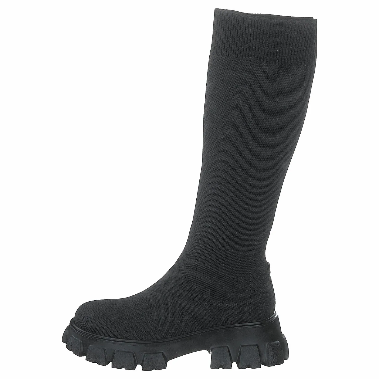 Bianco Biaprima Knee High Sock Boot K Black