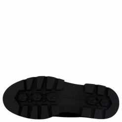 Tommy Hilfiger Bicolor Leather Lace-up Black