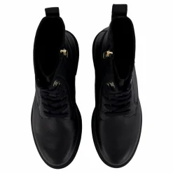 Tommy Hilfiger Bicolor Leather Lace-up Black