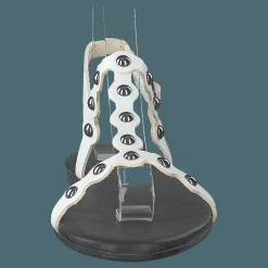 Bianco Bitt Leather Studs Sandal 800 - White