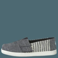 Barn Toms Black Cabana Stripe Grey