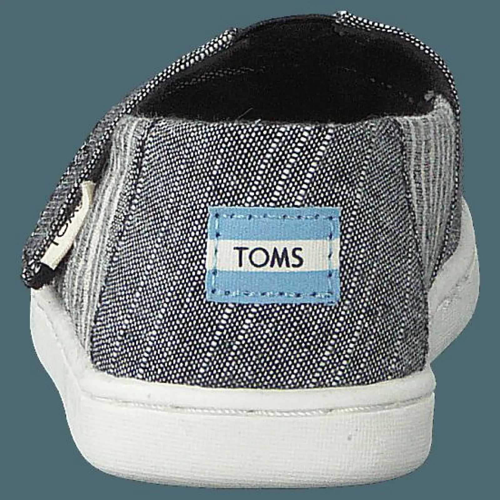 Barn Toms Black Cabana Stripe Grey