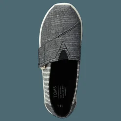 Barn Toms Black Cabana Stripe Grey