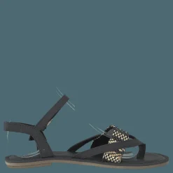 Toms Black Canvas Geometric Woven Black