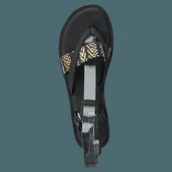 Toms Black Canvas Geometric Woven Black