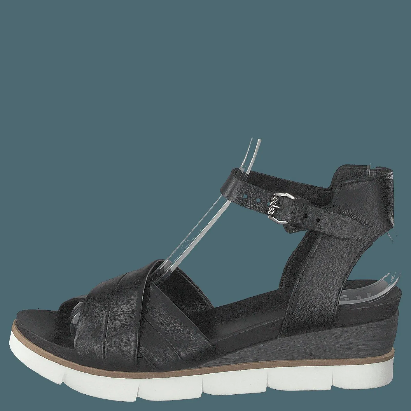 MJUS Black Sandal Tapasita Nero