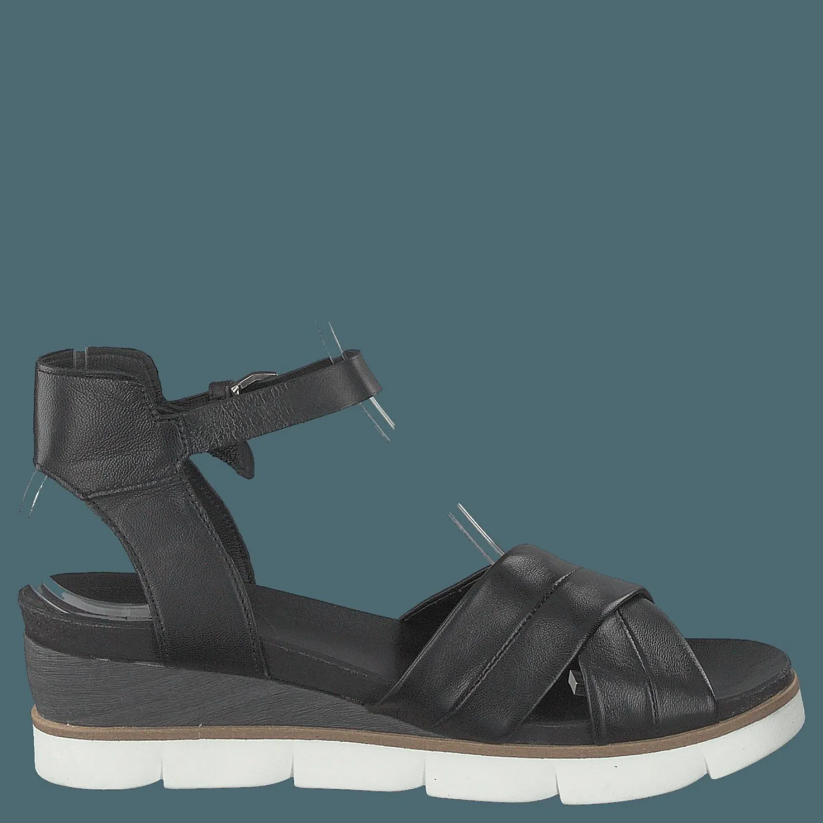 MJUS Black Sandal Tapasita Nero