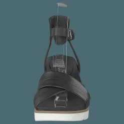 MJUS Black Sandal Tapasita Nero