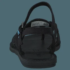 Toms Blk Cvs/foil Woven Wm Lexie Sa Black