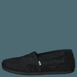 Toms Blk Moroccan Crochet Wm Alpr E 001 Black