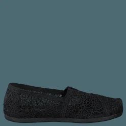 Toms Blk Moroccan Crochet Wm Alpr E 001 Black