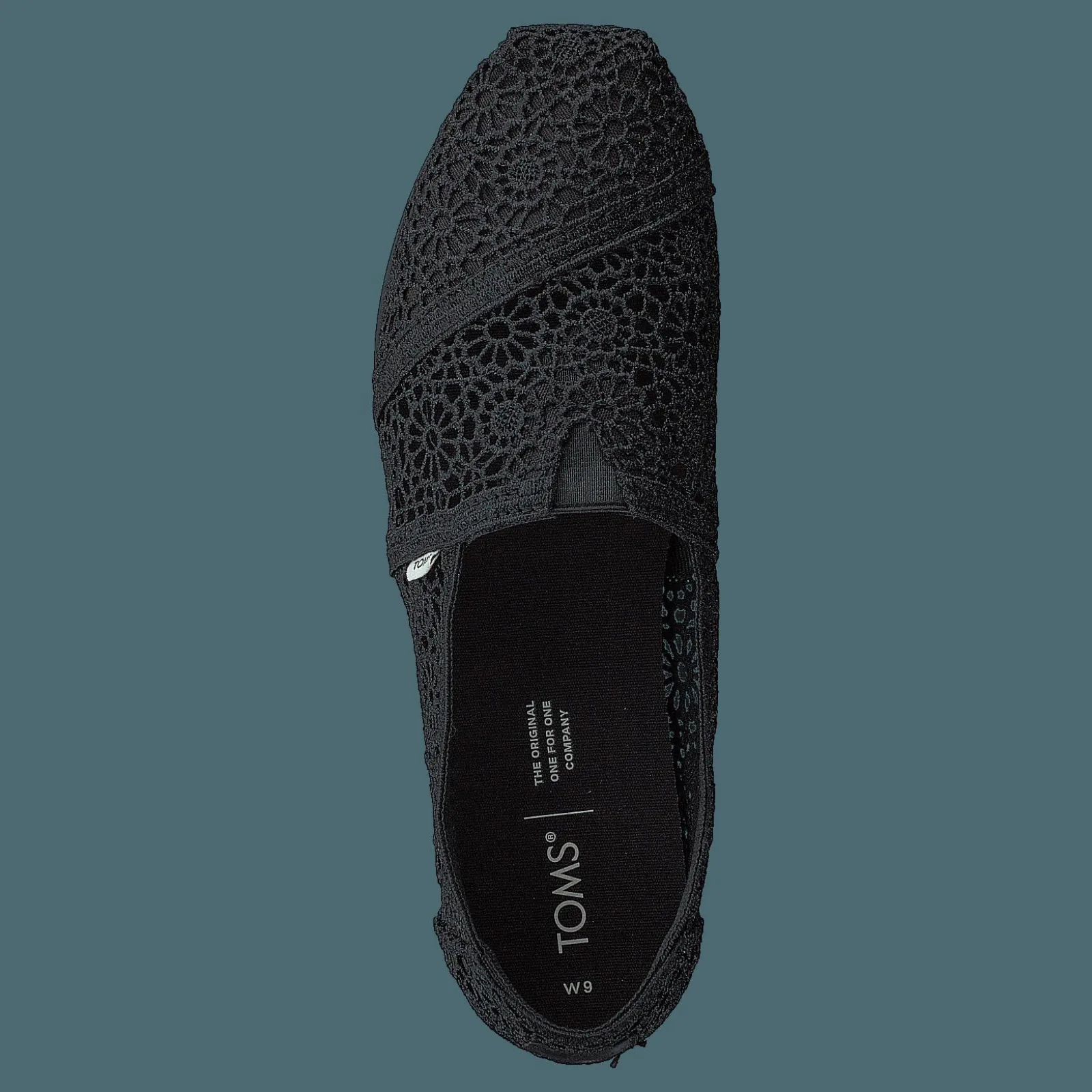 Toms Blk Moroccan Crochet Wm Alpr E 001 Black