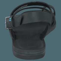 Toms Blk Veg Tan Leather Wm Freya S Black